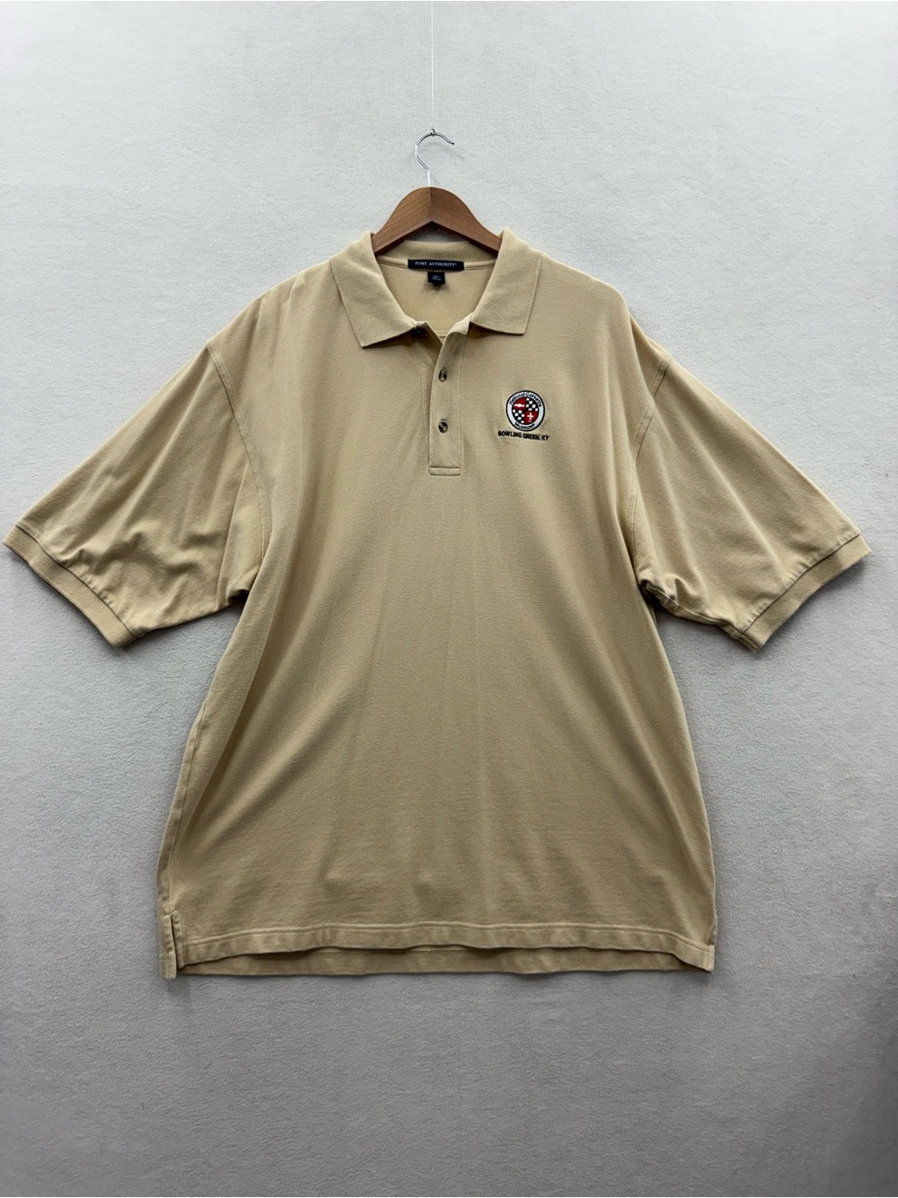 Vtg National Corvette Museum Men’s 2XL Bowling Green, KY Embroidered Polo Shirt